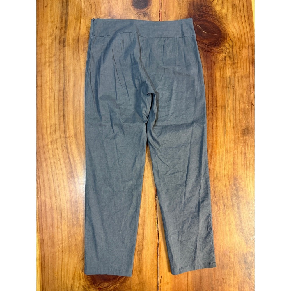 Eileen Fisher Women's Pants Medium Knit Career Linen Viscose Straight leg F25 - Picture 6 of 7